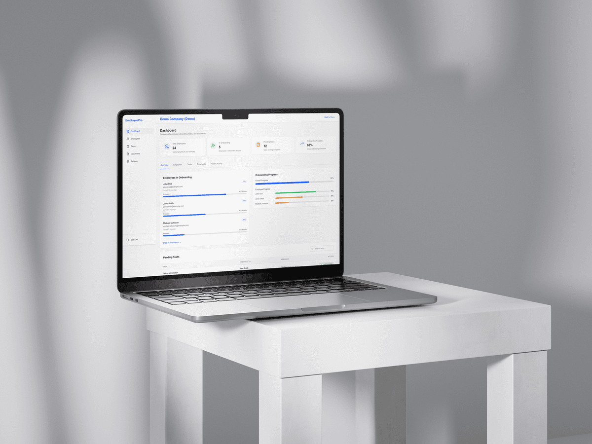 EmployeePro Onboarding CRM