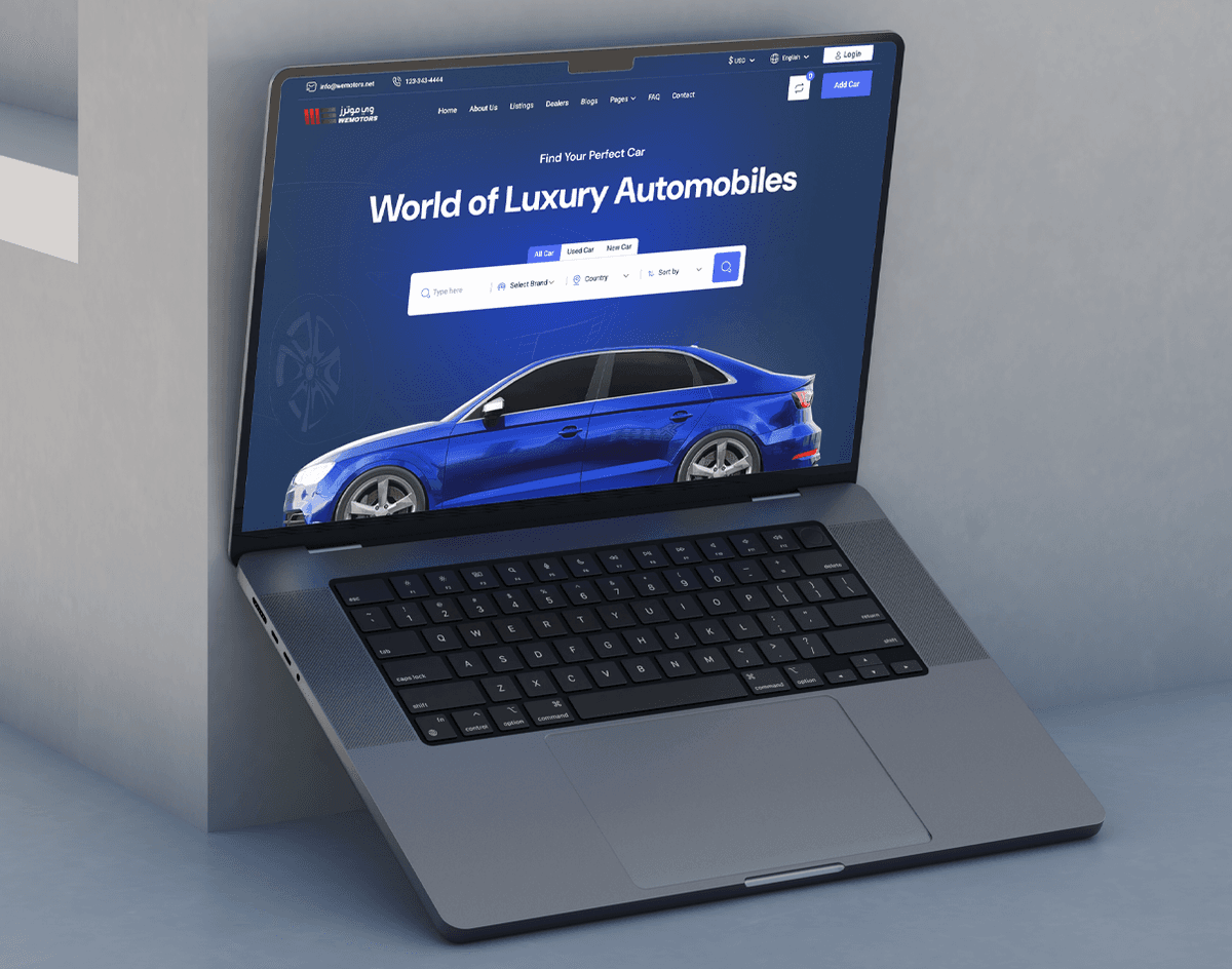 WeMotors Car Sales Platform